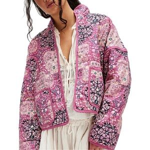 Free people Chloe Quilted Jacket